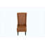 Faux Leather Accent Chair