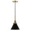 Luminaire suspendu conique à 1 lumière Zeno-136924078