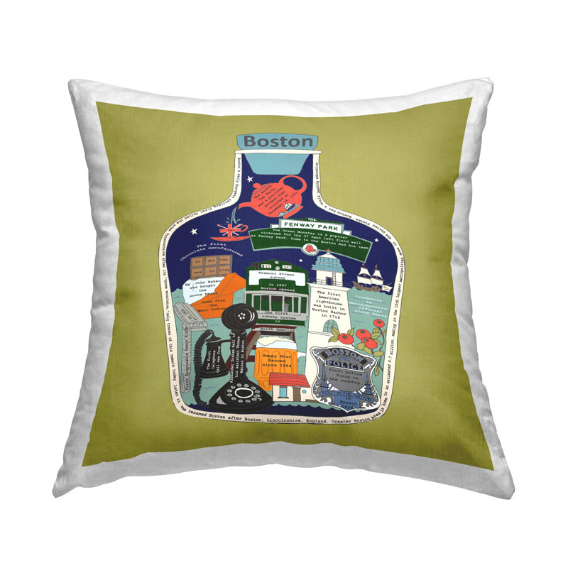 Polyester/Polyester Blend Throw Pillow