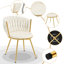 Dining Room Chairs, Kitchen Chairs, Living Room Chairs, With Metal Frame, Ergonomic, 360° Rotation, For Kitchen, Living Room, Balcony, Velvet Seat-1469440735-1469440721