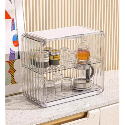 Owyn Tabletop Wine Bottle & Glass Rack