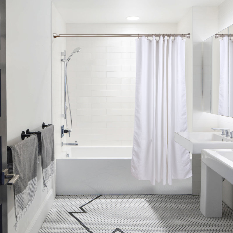Stainless Steel Shower Curtain Hook, Brushed Nickel