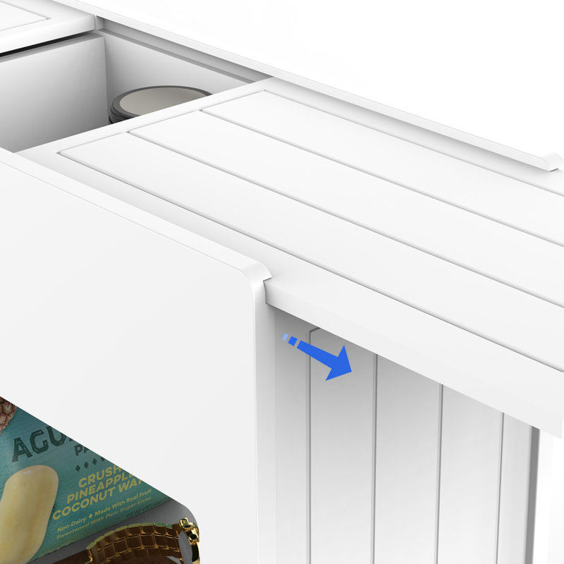 Kedara End Table and Built-In Outlets
