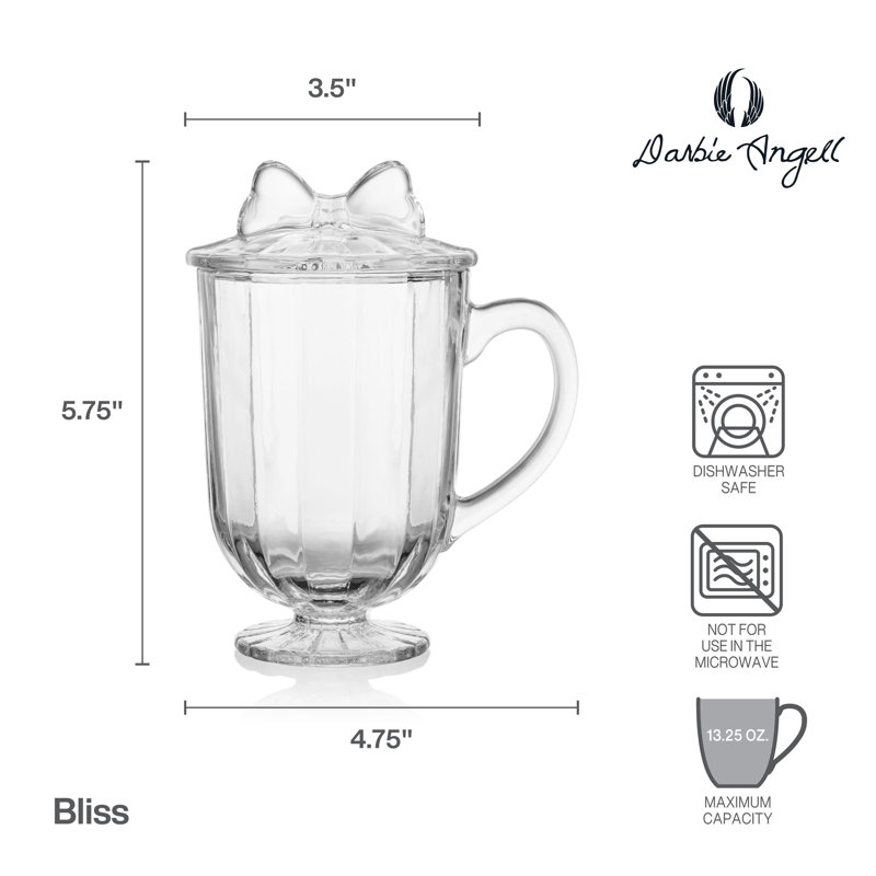 Ensemble de 2 tasses Darbie Angell Bliss, Clair
