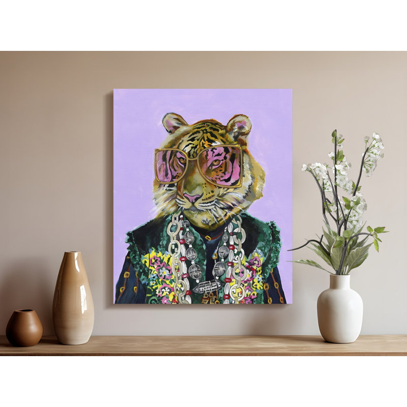 Gusman 1 Piece Wrapped Canvas Wall Art Set, 16x24