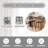360 ° Rotating Bar Chair Set With Leather Cushions And Iron Brackets For Comfort And Style In Various Settings-370880466