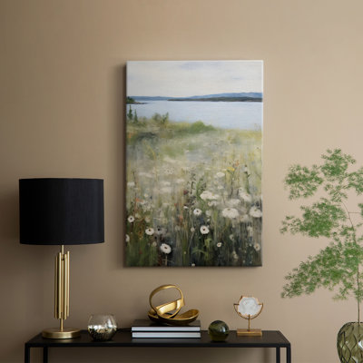Paysage rétro Lxxxvi - Cavas enveloppés de galerie