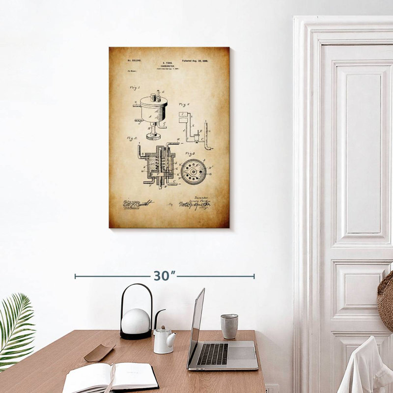 Carburetor Kynaat, 30" H x 20" W