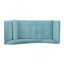 Chaise longue avec accoudoirs à volutes-334470862