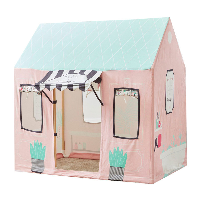 Wonder & Wise 43.5'' W x 31.5'' D Indoor Cotton Play Tent