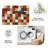 Autumn Plaid Pattern carpet-easy to clean, machine-washable, soft and comfortable; suitable for door mats, kitchens, living rooms, bedrooms, corridors, and laundry areas. Easy to clean, durable carpet for home decoration.-128973742