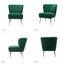 Ensemble de chaises de bureau 2 pièces Manning-115234720