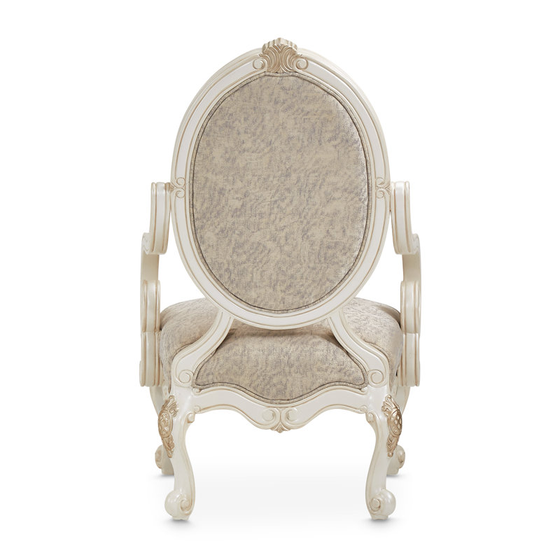 Lavelle Oval Back Accent Chair - Mystic/Classic Pearl