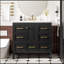 Meuble-lavabo autoportant de 36 pouces avec lavabo en résine
