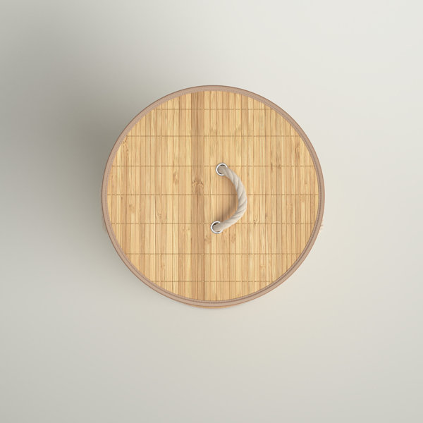 Sand & Stable™ Bamboo Collapsable Hamper & Reviews | Wayfair