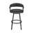 Robinett Swivel Counter or Bar Height Bar Stool with Arms and Footrest in Faux Leather and Metal-713352355-717185949-713352358
