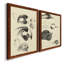 «Waterbird Sketchbook III», ensemble de 2 reproductions d'art sur toile-796712132-796712139