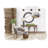 Athena Round Wall Mirror - 40"W x 40"H - Matte Black/Black Seagrass-111184179-111184185