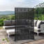 72"×47" Outdoor Metal Privacy Screen