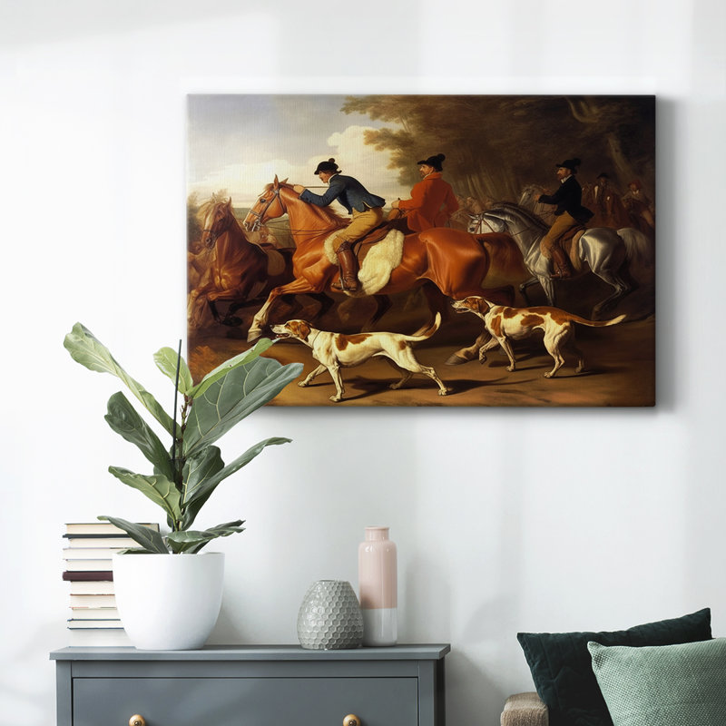 Animaux, paysage, série CDX III, H 18 po x l 27 po