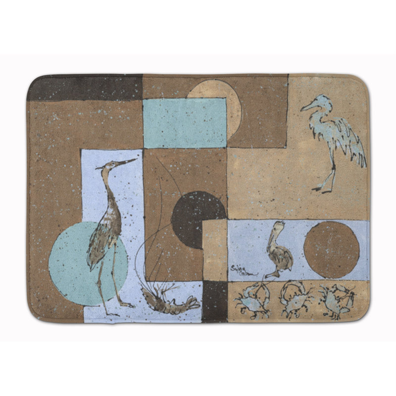 Memory Foam Non-Slip Bath Rug