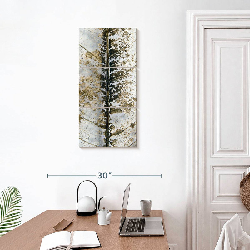 Leaf Structure, 32" H x 15" W