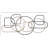 Metal Abstract Shapes Centerpiece Wall Décor