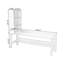 Bureau rectangulaire en bois massif brun-118231089
