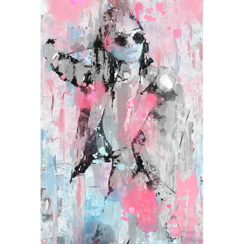 Urban Style Fashion by Parvez Taj - Wrapped Canvas Painting, 30cm H x 20cm W