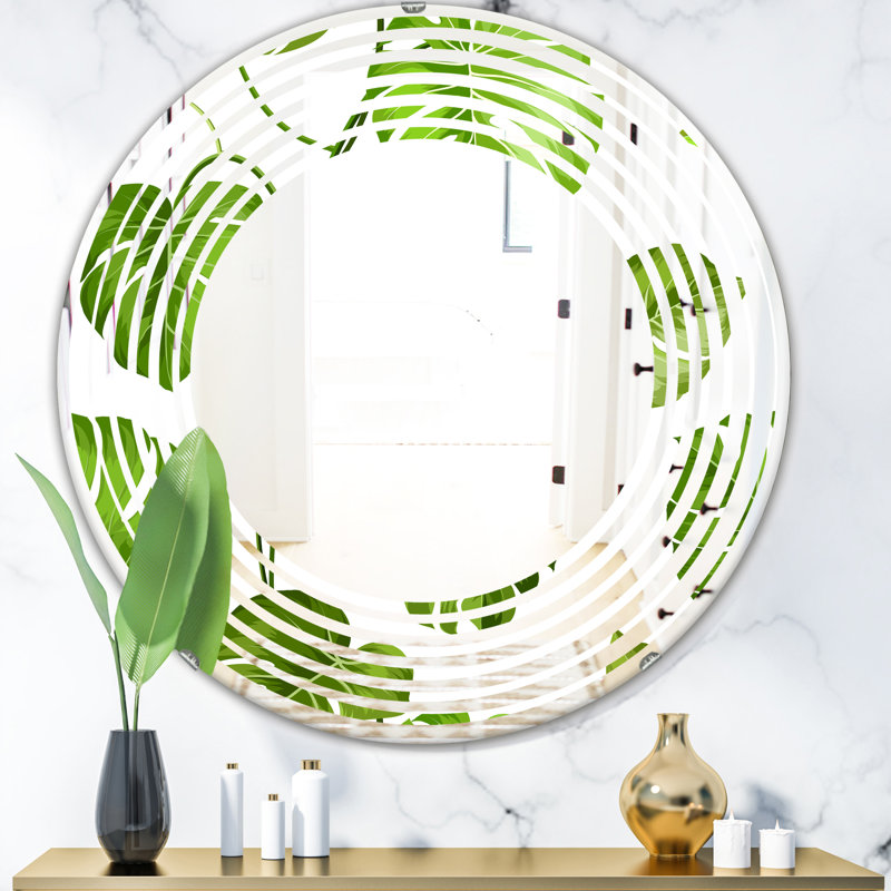 Miroir mural Wave, Wave Maze Glam, 23,6 po x 23,6 po