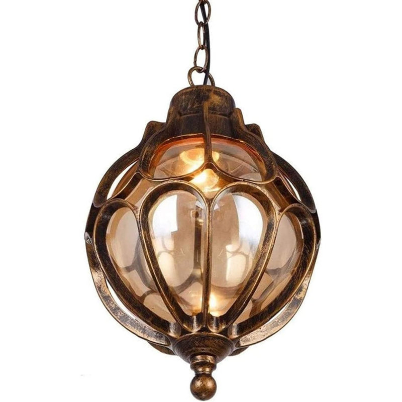 Luminaire suspendu d'extérieur câblé 13 po