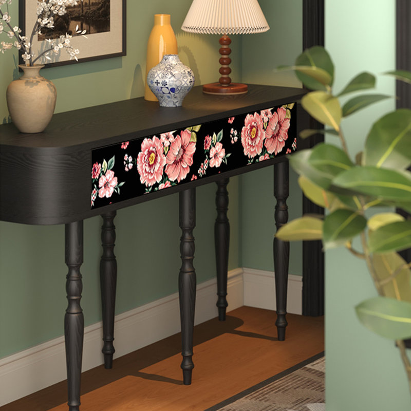 Console de style européen, H 31,5 po x l 55,12 po x P 15,75 po