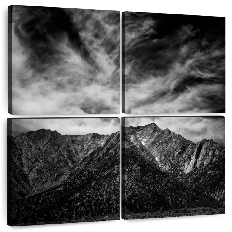 Alvord Mt. Whitney Summit Storm, 38" H x 38" W