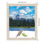 Cadre photo simple en bois-1042584397