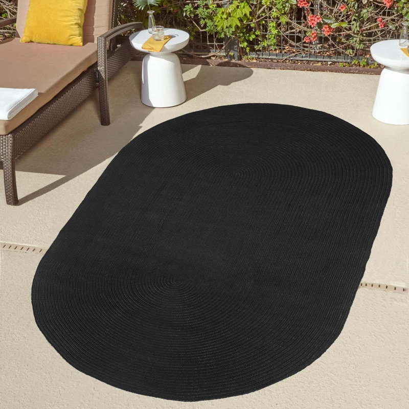 Neufeld Polypropylene Braided Collection Rug, Oval 8' x 10'