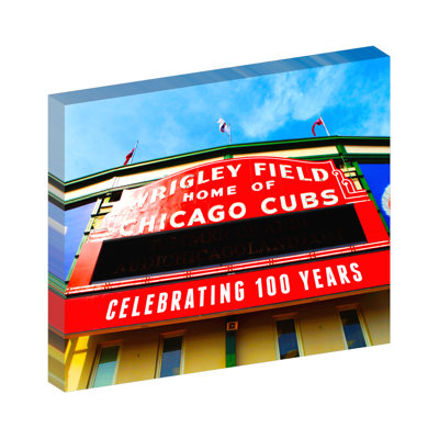 " Wrigley Field Sign, Chicago Illinois "