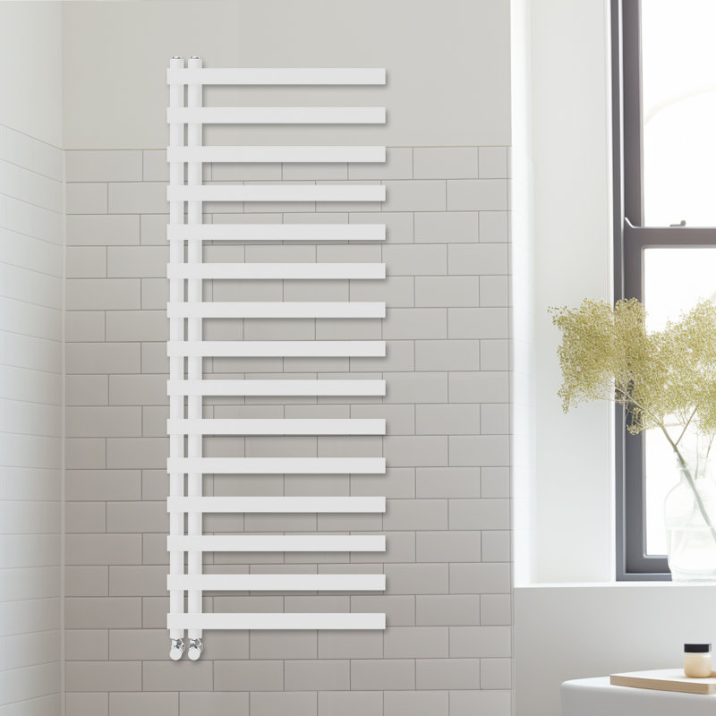 Briac Designer Towel Rail Heated Towel Rails, White