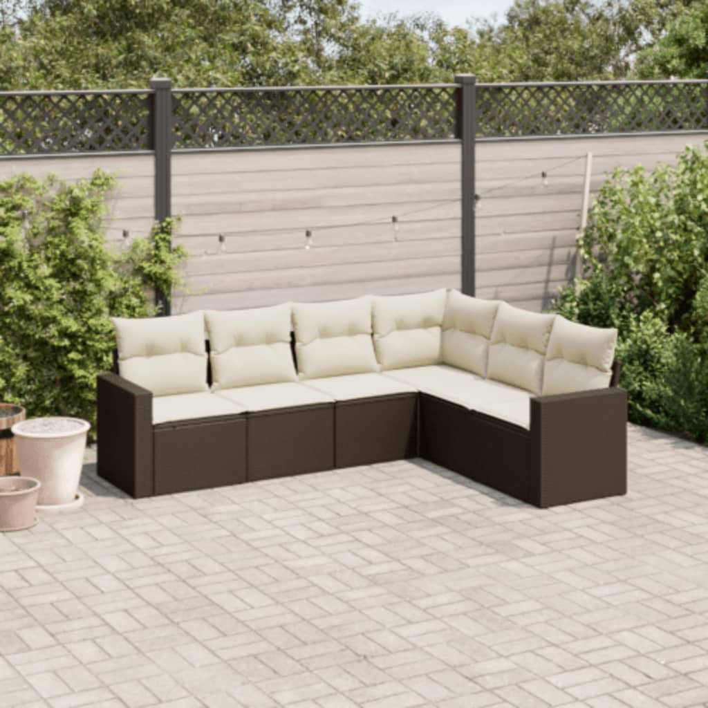 Gartenecksofa mit Polster