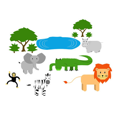 Animals Wall Sticker / Decal