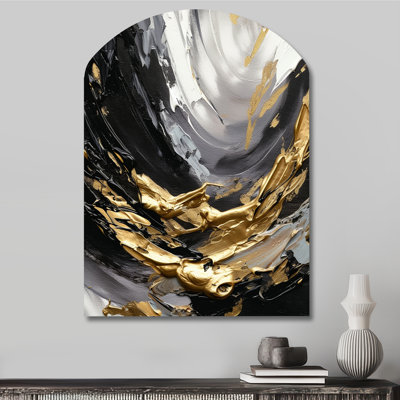 Rubinstein - Abstract Arch Shape Assymterical Wall Art