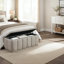Ocaliot 47" Modern & Contemporary Storage Bench - Textured Storage Bench, Space-Saving Interior Storage, Fully Assembled-1027683031
