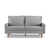 100 % polyester gris est en rupture de stock