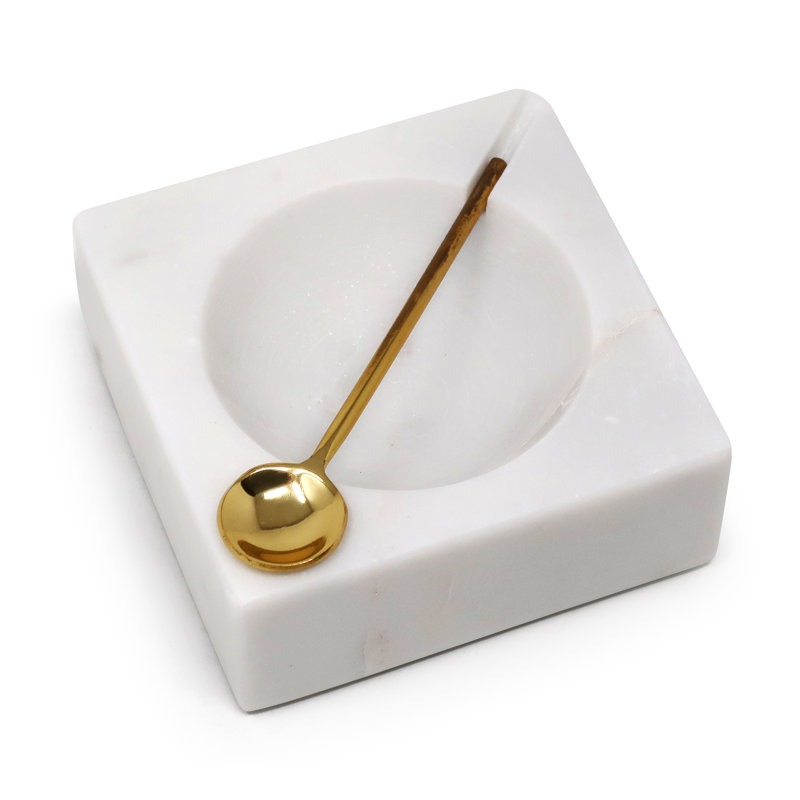 Salt Dish With Spoon