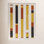 Kenno Yellow Orange Black Indoor Outdoor Rug