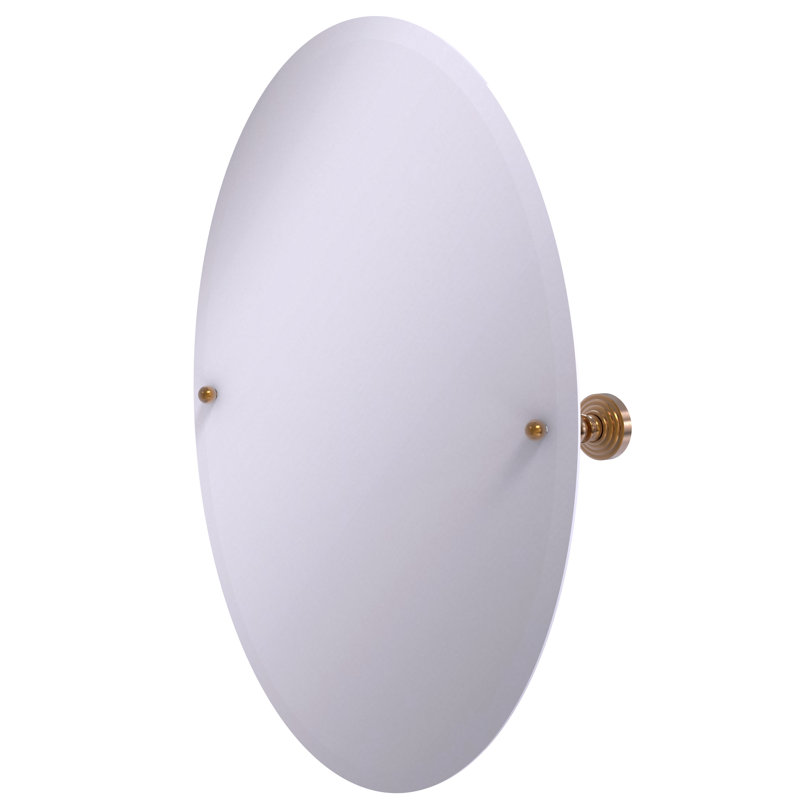 Beresford Metal Wall Mirror, Brushed Bronze