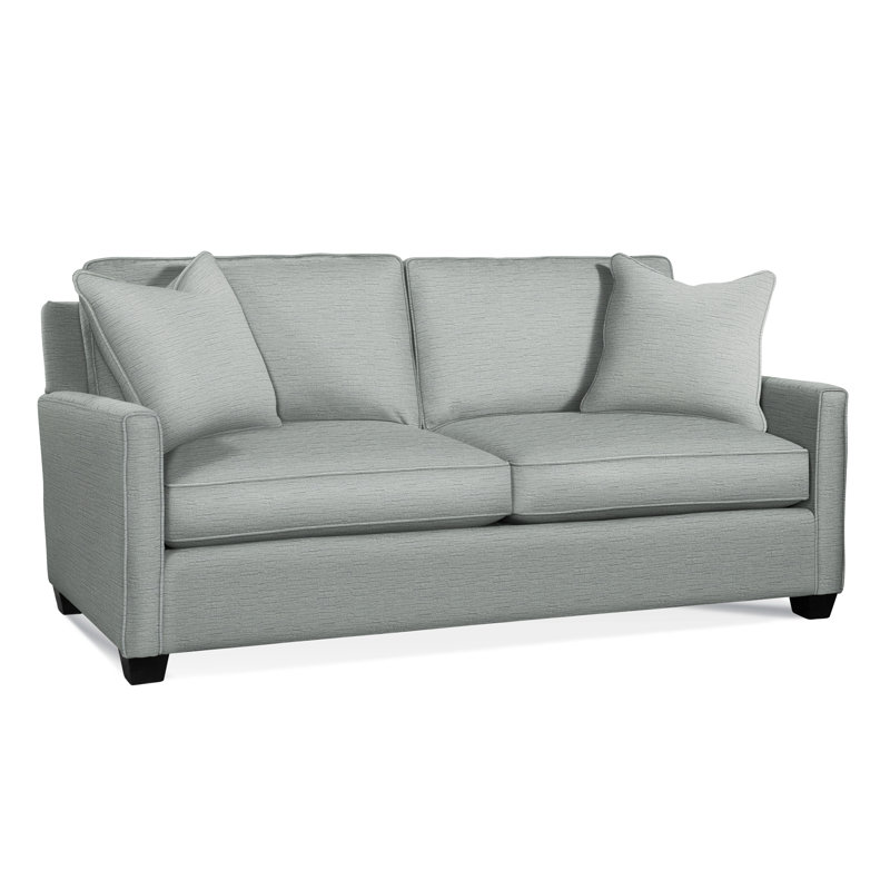 Nicklaus Sofa, Air Dream Mattress, Elite Chocolate; 0321-72, Black