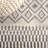 Naia Berber Geometric Stripe Cream/Gray Rug-1006867067