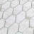 Art Deco Elongated Hexagon 2" x 2" Glass Mosaic Tile-36937310