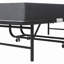 Lit pliant avec tête de lit réglable, lit escamotable en mousse à mémoire de forme de 5 po pour les personnes de grande taille, lit d'invité portable sur roulettes robuste, lit simple à assembler facilement