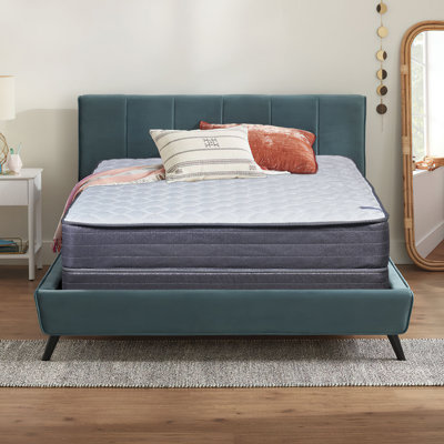 White Noise 8'' Firm Hybrid Mattress
